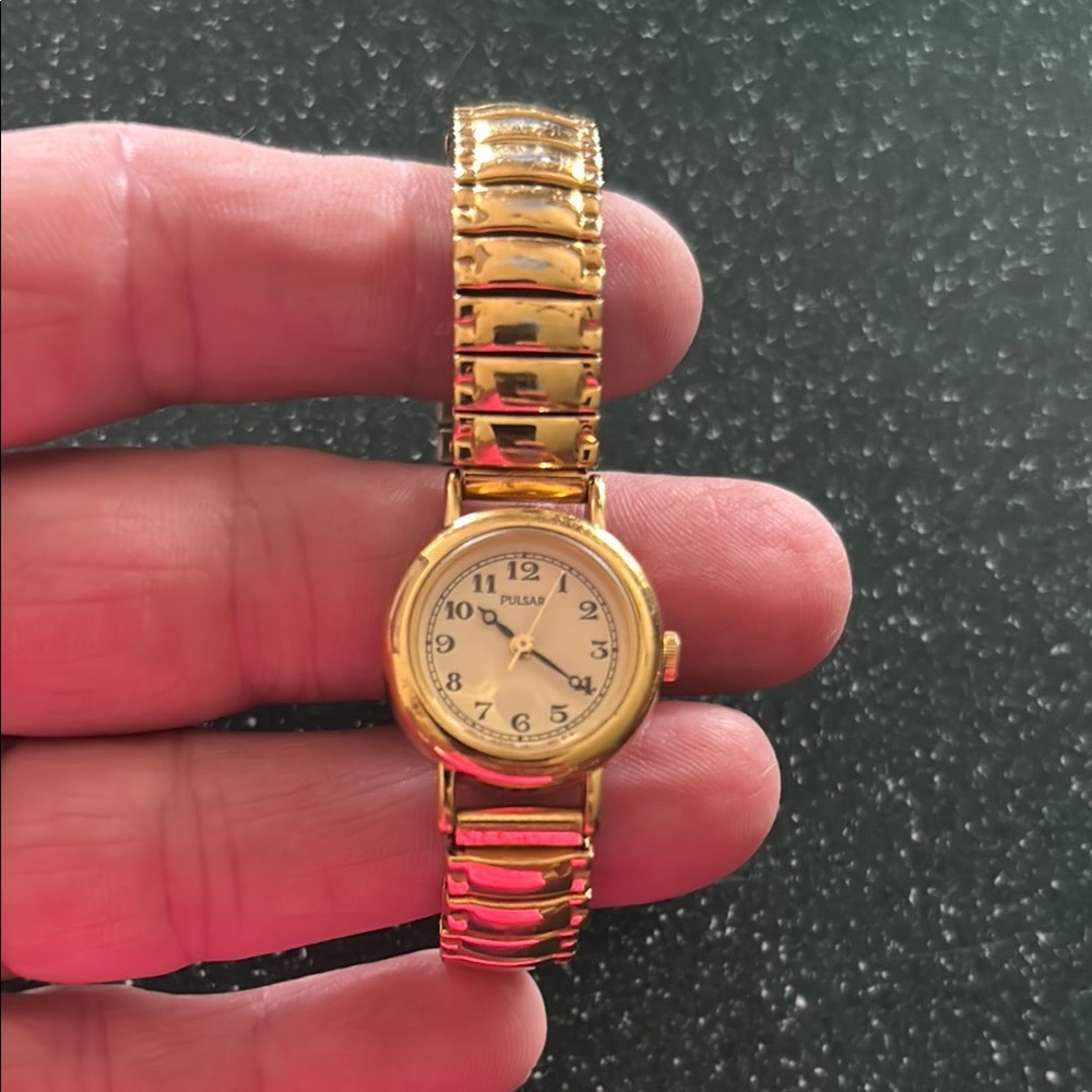 Pulsar Gold Bracelet Watch